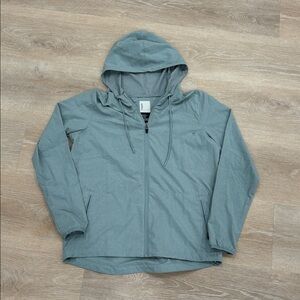 Vuori Womens Outdoor Trainer Shell Vintage Pistachio Linen Tx L